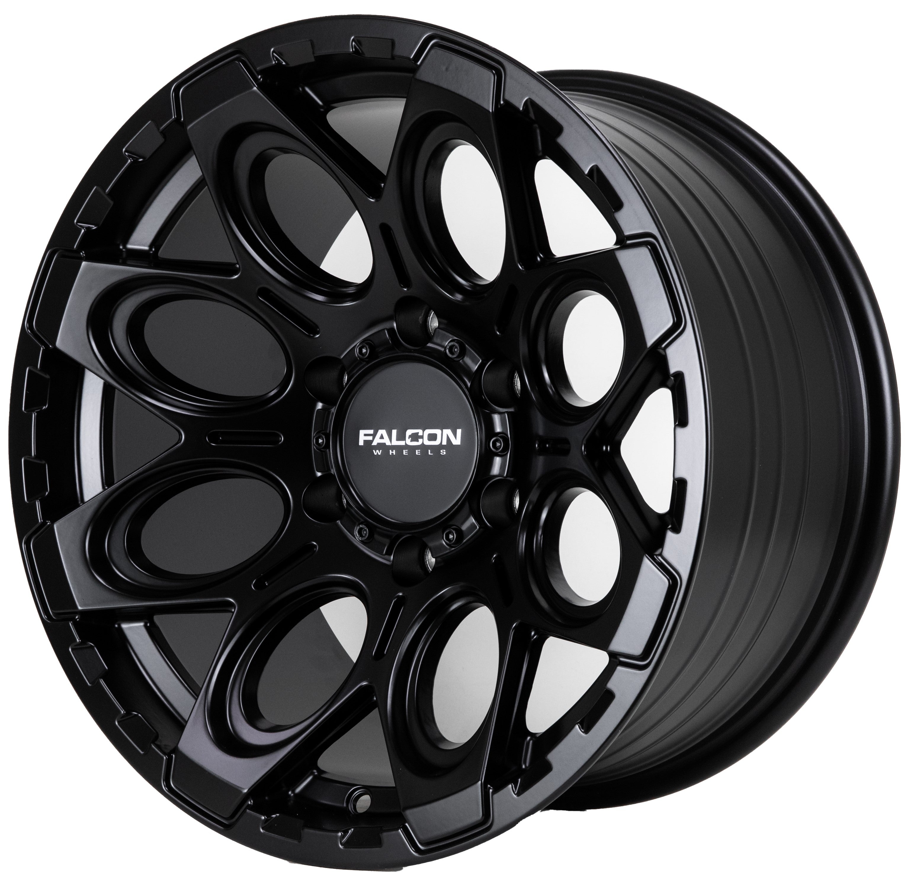 T6 - Matte Black 17x9 - Premium Wheels from Falcon Off-Road Wheels - Just $255! Shop now at Falcon Off-Road Wheels 