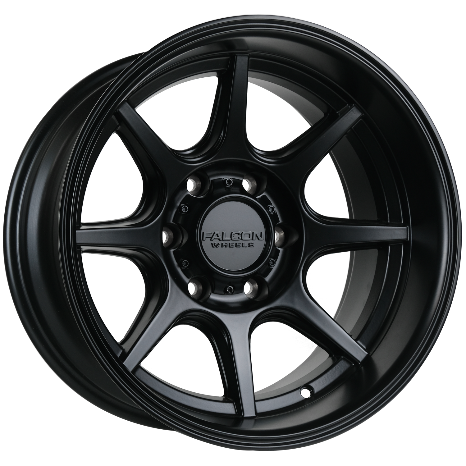 T8 "Seeker"- Matte Black 17x9 - Premium Wheels from Falcon Off-Road Wheels - Just $285! Shop now at Falcon Off-Road Wheels 