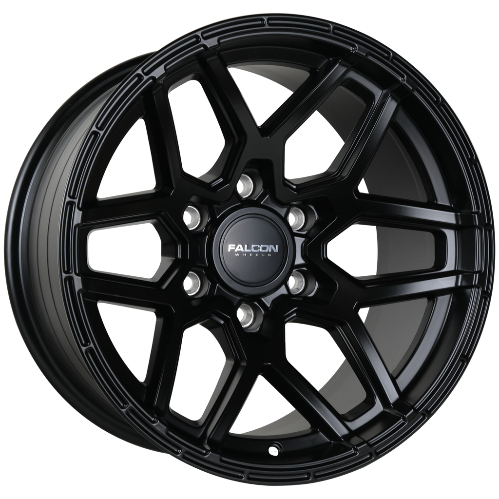 T9 Atlas - Matte Black17x9 | Best Price in 2024 at Falcon Off-Road Wheels